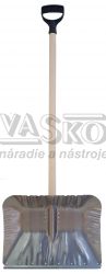 Odha na sneh hlinkov 49 x 37 cm s drevenou nsadou a rukovou, VASKO