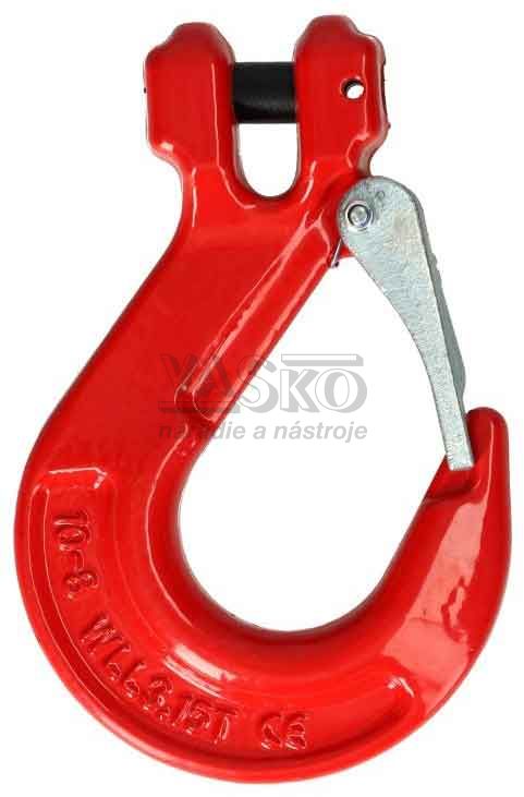 Hák závesný G80 so západkou pre reťaze 10 mm, nosnosť 3,15 tony, XL-TOOLS