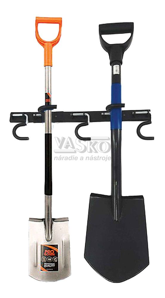 Držiak záhradného náradia, kovový, 5 hákov, XL-TOOLS