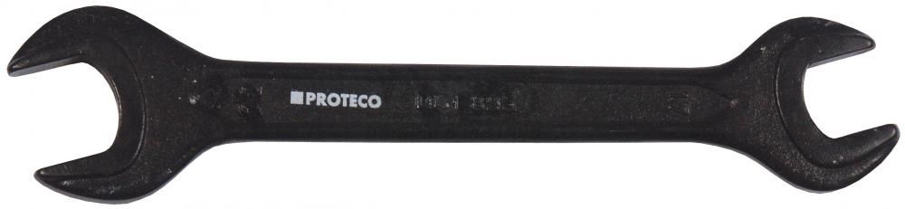 Kľúč vidlicový DIN 895 čierny 16 x 18 mm,, PROTECO