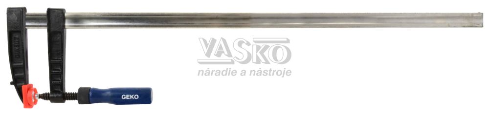 Zvierka stolárska F-clamp 120 mm x 800 mm, GEKO