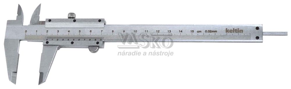 Meradlo posuvné 150/0,02 mm, KELTIN
