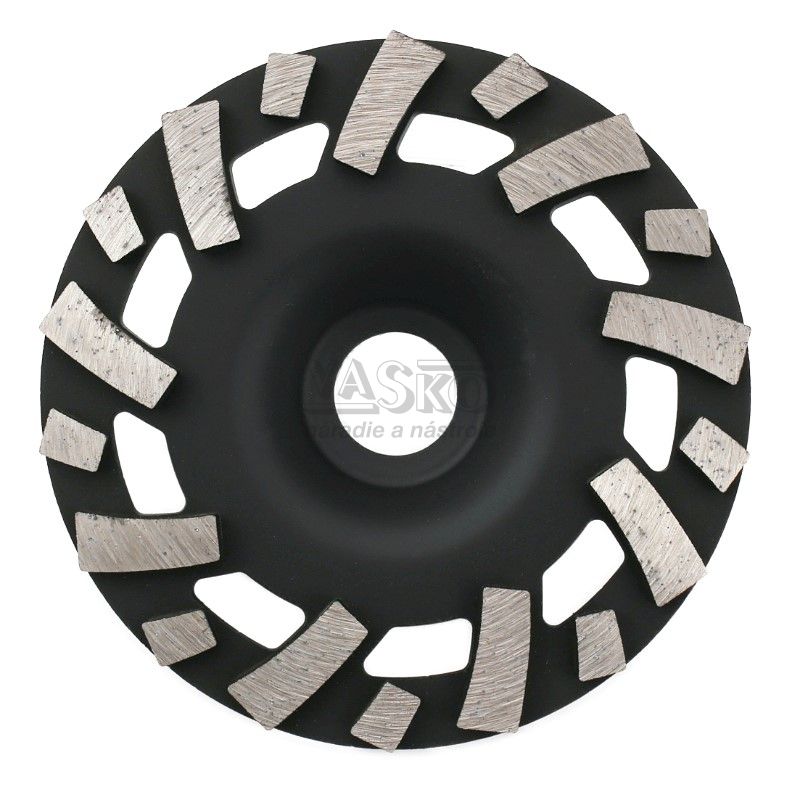 Brúsny diamantový kotúč 125x5x22,2 mm na brúsenie žuly, mramoru, PROFI, XL-TOOLS