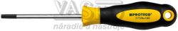 Skrutkova TORX TX 40 7 x 130mm, ltoierna rukov,, PROTECO