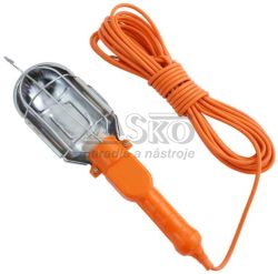 Lampa dielensk montna, zvit na iarovku E27, 10 m kbel, 230V, XL-TOOLS