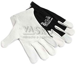 Rukavice MECHANIK NYLON - kozia koa, vekos 9, ierne, XL-TOOLS 