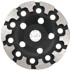 Br�sny diamantov� kot�� 125x5x22,2 mm na br�senie �uly, mramoru, typ-T, PROFI, XL-TOOLS