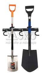 Dr�iak z�hradn�ho n�radia, kovov�, 5 h�kov, XL-TOOLS