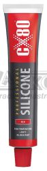 SILIK�N PROFESIONAL do 380�C, 80 ml, �erven� s aplik�torom, na blistri