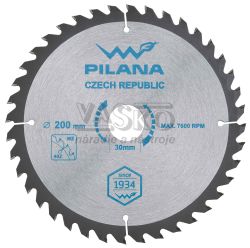 Plov kot s SK pltkami 200x2,2x30 zuby 40 WZ, PILANA
