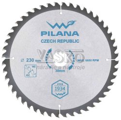 Plov kot s SK pltkami 230x2,4x30 zuby 48 WZ, PILANA