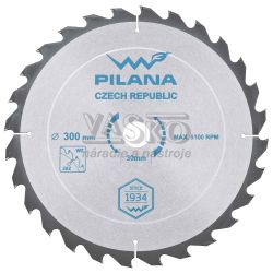 Plov kot s SK pltkami 300x2,8x30 zuby 28 WZ, PILANA