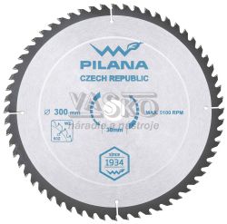Plov kot s SK pltkami 300x2,8x30 zuby 60 WZ, PILANA