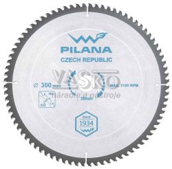 Plov kot s SK pltkami 300x2,8x30 zuby 80 WZ, PILANA