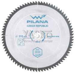 Plov kot s SK pltkami 315x2,8x30 zuby 80 WZ, PILANA