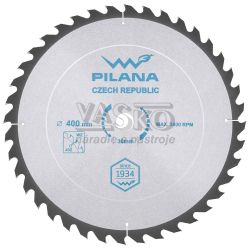 Plov kot s SK pltkami 400x3,0x30 zuby 40 WZ, PILANA