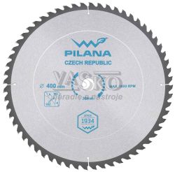 Plov kot s SK pltkami 400x3,0x30 zuby 60 WZ, PILANA
