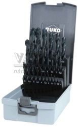 25-d. sada vrt�kov do kovu 1-13 mm, HSS-�ierne, RUKO