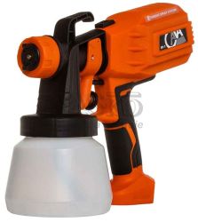 Striekacia maliarska pito, 550 W, ndobka 800 ml, tryska 1,0, 1,8 a 2,5 mm, CATA