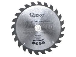 Plov kot s SK pltkami 185 x 2,2 x 20 mm 60 zubov, GEKO