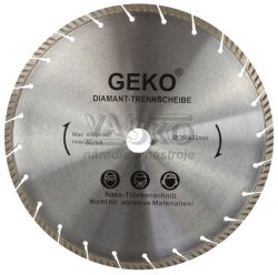 Diamantov� kot�� segmentov� 350 x 32 mm, LASER, GEKO