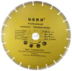 Diamantov� kot�� segmentov� 300 x 32 x 3,3 mm, GEKO