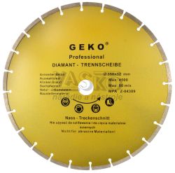 Diamantov� kot�� segmentov� 350 x 32 x 4,1 mm, GEKO