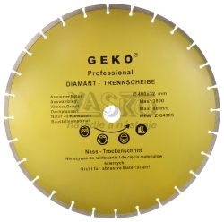 Diamantov� kot�� segmentov� 400 x 32 mm, GEKO
