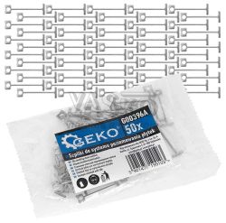 Sada pr�pravkov na vyrovnanie obklada�iek a dla�by 50 ks, GEKO