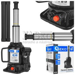 Zdvih�k hydraulick� dvojstup�ov�, nosnos� 6.000kg, zdvih 165-395 mm, GEKO