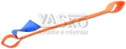 Reme upnac s dvoma okami 40 x 5 cm, nosnos 5 ton, priemer oka 4 cm, GEKO