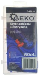 Sada elektrickch rchlospojok, 50-dielna, GEKO
