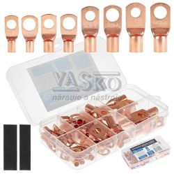 Sada medench konektorov s okom a etrmosahovacou izolciou, 140-dielna, GEKO