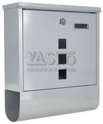 Po�tov� schr�nka 34 x 30 x 10 cm, siv�, GEKO