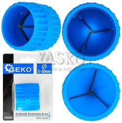 Obojstrann� odhrotova�-zr�a� hr�n plastov�ch r�r 5-38 mm, GEKO
