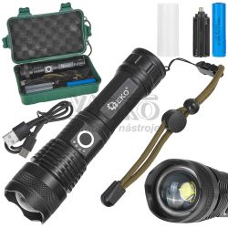 Led lampa XHP50 15W 1800 mAh 1500 lm IPX3, GEKO