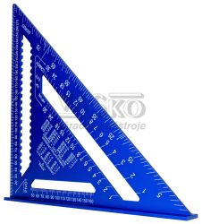 Uholn�k trojramenn� stol�rsky s pr�lo�n�kom 300 x 300 x 430 mm x 4 mm, GEKO