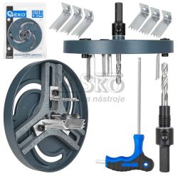 Nastavite�� vykru�ovacia p�la z bimetalu 19-127 mm, GEKO