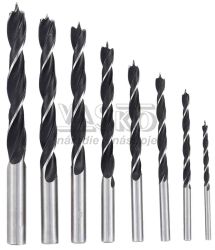 Sada vrtkov do dreva 3, 4, 5, 6, 7, 8, 9, 10 mm, 8-dielna, GEKO