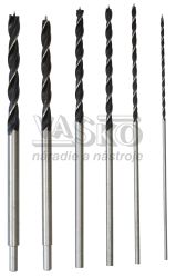 Sada vrtkov do dreva 4, 6, 8, 10 ,12, 14 mm x 300 mm, 6-dielna, GEKO