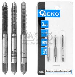 Sada z�vitn�kov HSS, M4 x 0,7, 3-dielna, GEKO