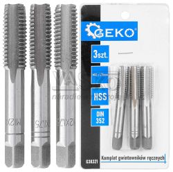 Sada z�vitn�kov HSS, M12 x 1,75, 3-dielna, GEKO