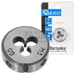 Z�vitov� o�ko M3 x 0,5 HSS, GEKO