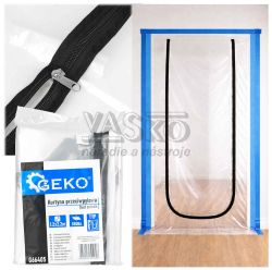 Protiprachov� clona na dvere 220x120cm typ U, GEKO