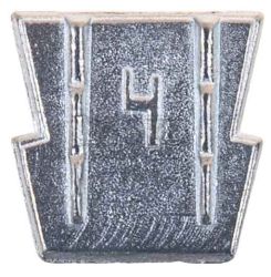 Klin ploch� �. 4 do sekier a klad�v ��rka 26, v��ka 25, hr�bka 4 mm, GEKO