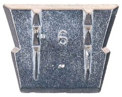 Klin ploch� �. 6 do sekier a klad�v ��rka 45, v��ka 35, hr�bka 6 mm, GEKO