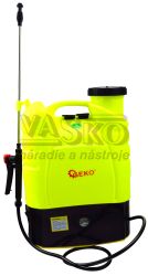 Postrekova� akumul�torov� 16 litrov, akumul�tor 12V-8Ah, GEKO