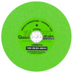 Rezn� diamantov� kot�� na sklo 125 x 22,2 x 30 mm, GEKO