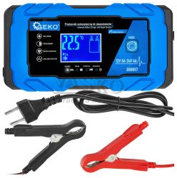 Nabjaka autobatrii s funkiou opravy, 230 V, 12/24V, intenzita prdu 8A, AGM/GEL, GEKO