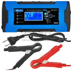 Nabjaka autobatrii s funkiou opravy, 230 V, 12/24V, intenzita prdu 10A, AGM/GEL, GEKO